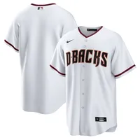 Arizona Diamondbacks Nike Home Blank Replica Jersey - White