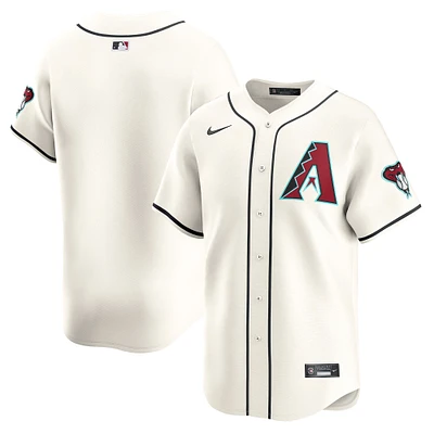 Maillot Nike pour homme blanc Arizona Diamondbacks Domicile Limité