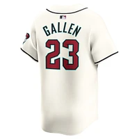 Maillot de joueur Nike Zac Gallen pour hommes, blanc, Arizona Diamondbacks Home Limited Player