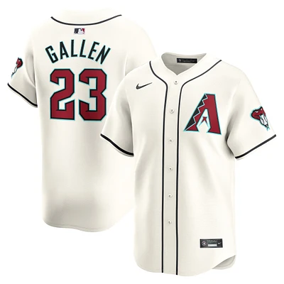 Men's Nike Zac Gallen White Arizona Diamondbacks Home Limited Player Jersey