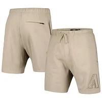 Short en polaire neutre Pro Standard kaki pour hommes, Arizona Diamondbacks