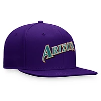 Casquette ajustée violette pour homme de la collection Cooperstown des Diamondbacks l'Arizona