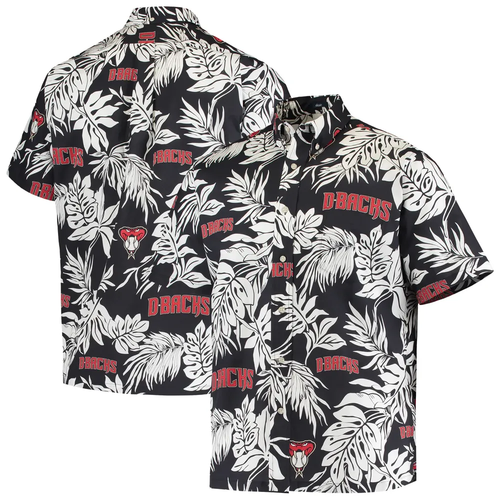 Lids Arizona Diamondbacks Reyn Spooner Aloha Button-Down Shirt - Black