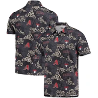 Polo Performance Reyn Spooner Arizona Diamondbacks pour homme Noir