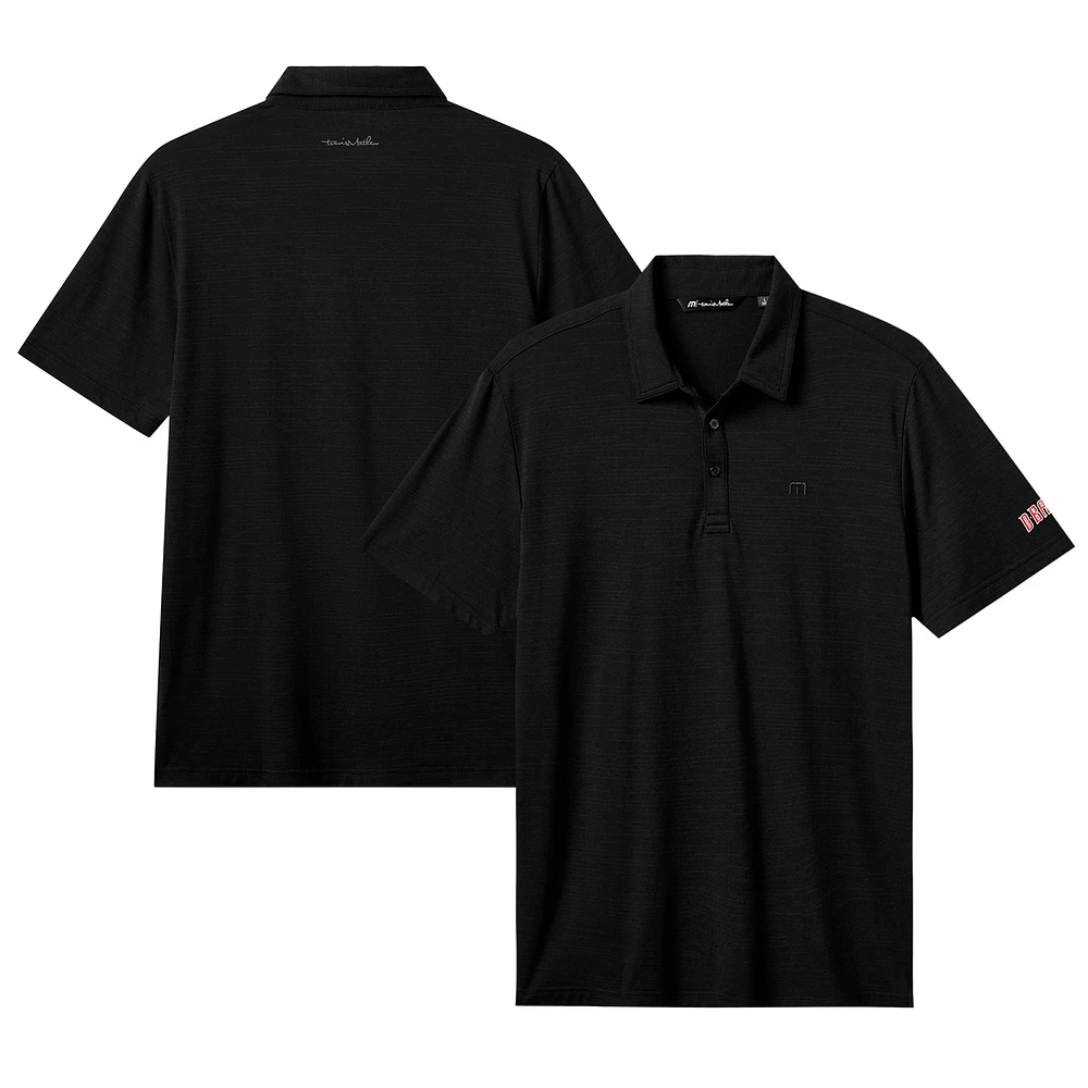 Polo TravisMathew noir Arizona Diamondbacks The Heater pour hommes