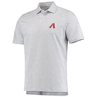 Men's Vineyard Vines Gray Arizona Diamondbacks Heathered Winstead Sankaty Polo