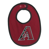 Newborn & Infant Arizona Diamondbacks Tied Up Bodysuit, Bib Bootie Set