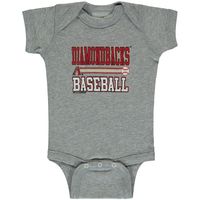 Newborn & Infant Soft as a Grape Black/Gray Arizona Diamondbacks 2-Piece Body Suit