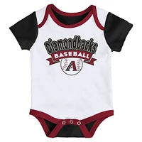Newborn  Arizona Diamondbacks Triple Hit Two-Pack Bodysuit Set