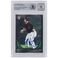 Paul Goldschmidt Arizona Diamondbacks Autographed 2011 Bowman Draft MLB #108 Beckett Fanatics Witnessed Authenticated 10 Rookie Card