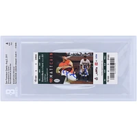 Paul Goldschmidt Arizona Diamondbacks Autographed Beckett Fanatics Witnessed Authenticated Auto 10 Ticket from August 2, 2011 - 1st Career Home Run