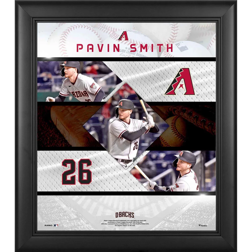 Pavin Smith Arizona Diamondbacks Framed 15 x 17 Stitched Stars Collage