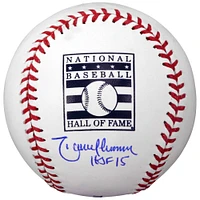 Casquette de baseball autographiée du Temple de la renommée des Diamondbacks de l'Arizona avec l'inscription « HOF 15 »