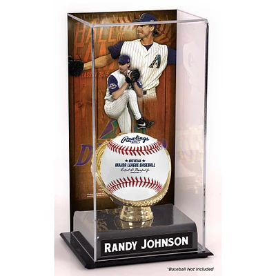Randy Johnson Arizona Diamondbacks Hall of Fame Sublimated Display Case with Image