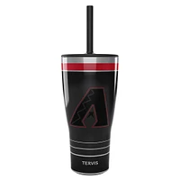 Tervis Diamondbacks de l'Arizona 30oz. Gobelet de jeu de nuit avec paille