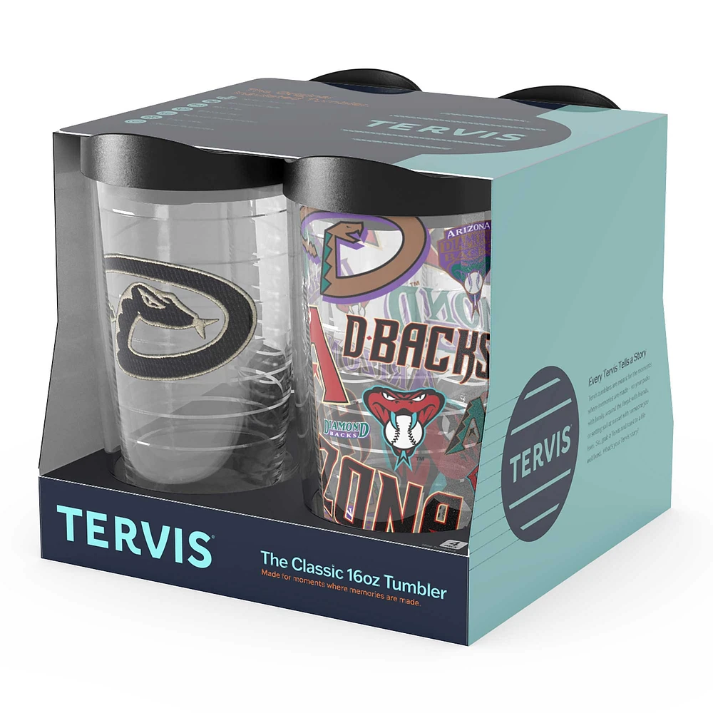 Tervis Arizona Diamondbacks Four-Pack 16oz. Classic Tumbler Set