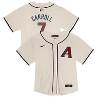 Toddler Nike Corbin Carroll White Arizona Diamondbacks Home Game Jersey