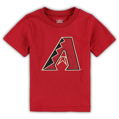 Arizona Diamondbacks Toddler Team Crew Primary Logo T-Shirt - Red