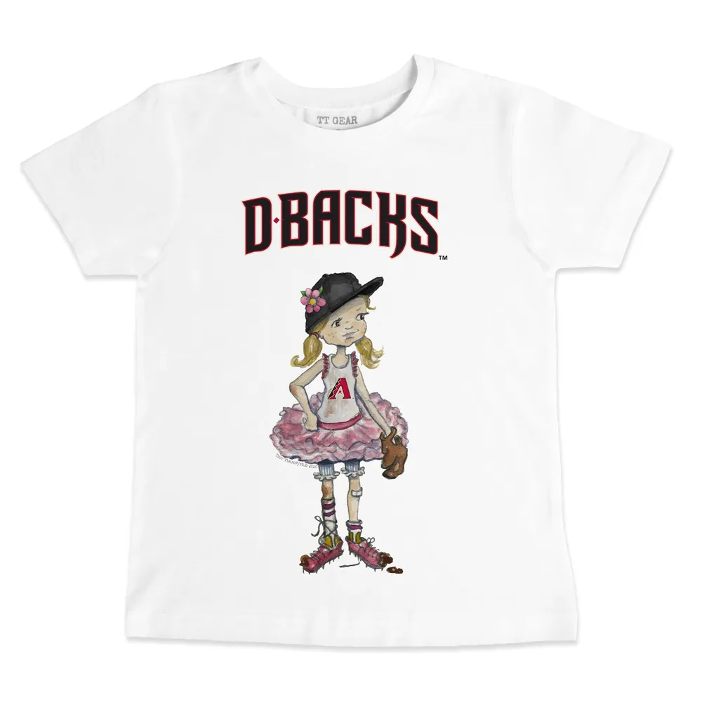 Lids Arizona Diamondbacks Tiny Turnip Youth Bronto Logo T-Shirt - White