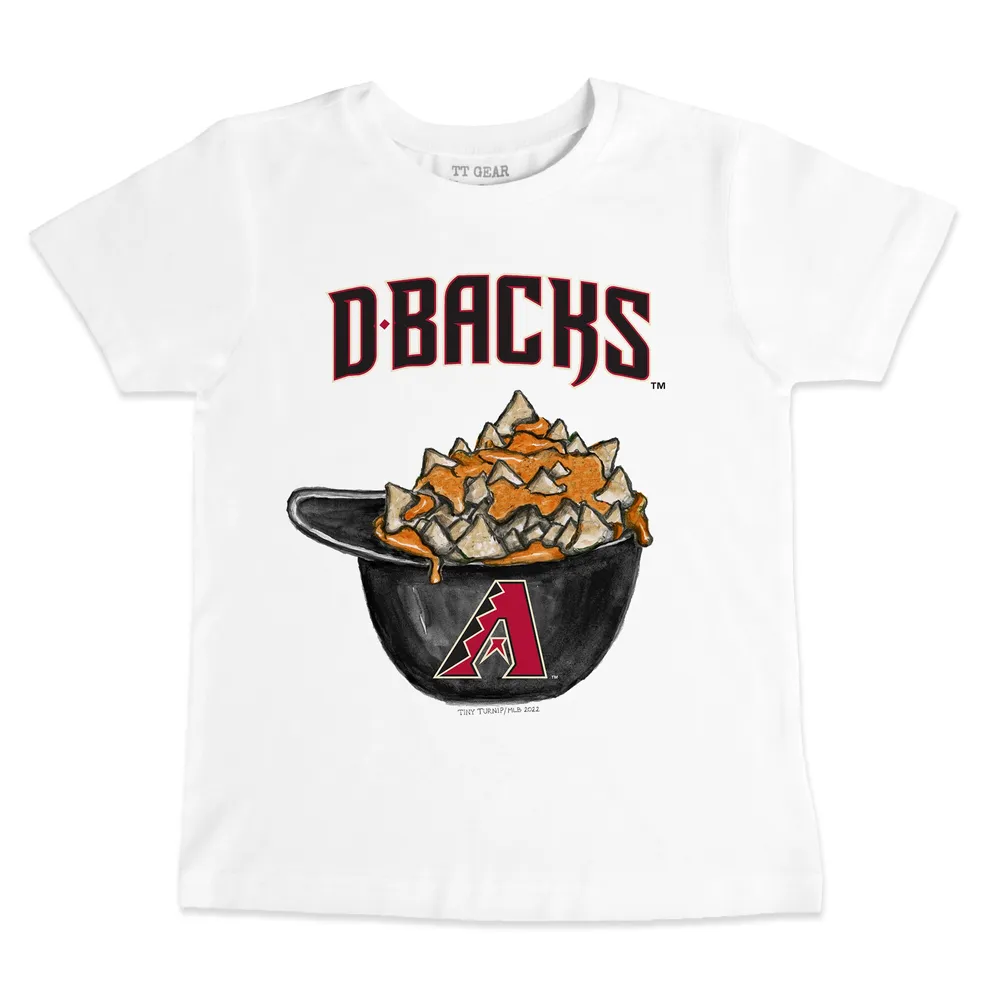Lids Arizona Diamondbacks Tiny Turnip Youth Bronto Logo T-Shirt - White