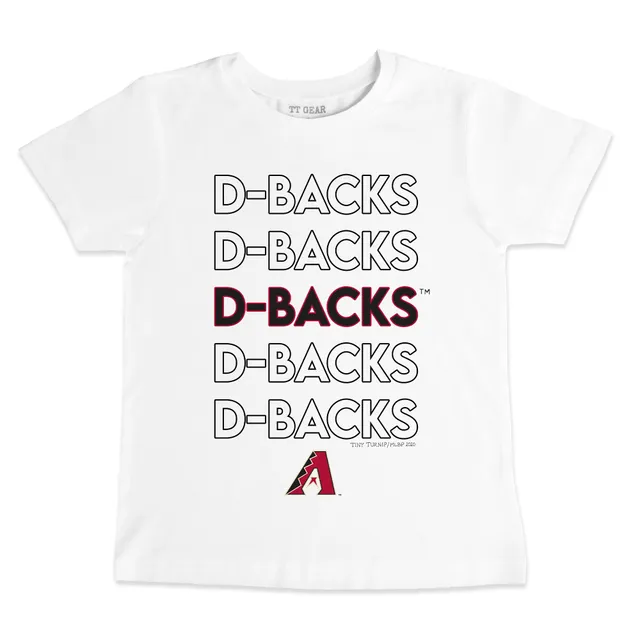 Women's Tiny Turnip White Arizona Diamondbacks Lucky Charm T-Shirt