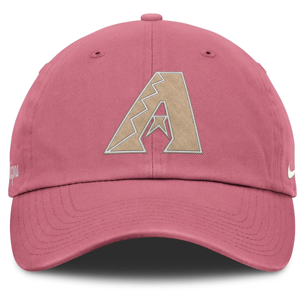 Unisex Nike Pink Arizona Diamondbacks Club Adjustable Hat