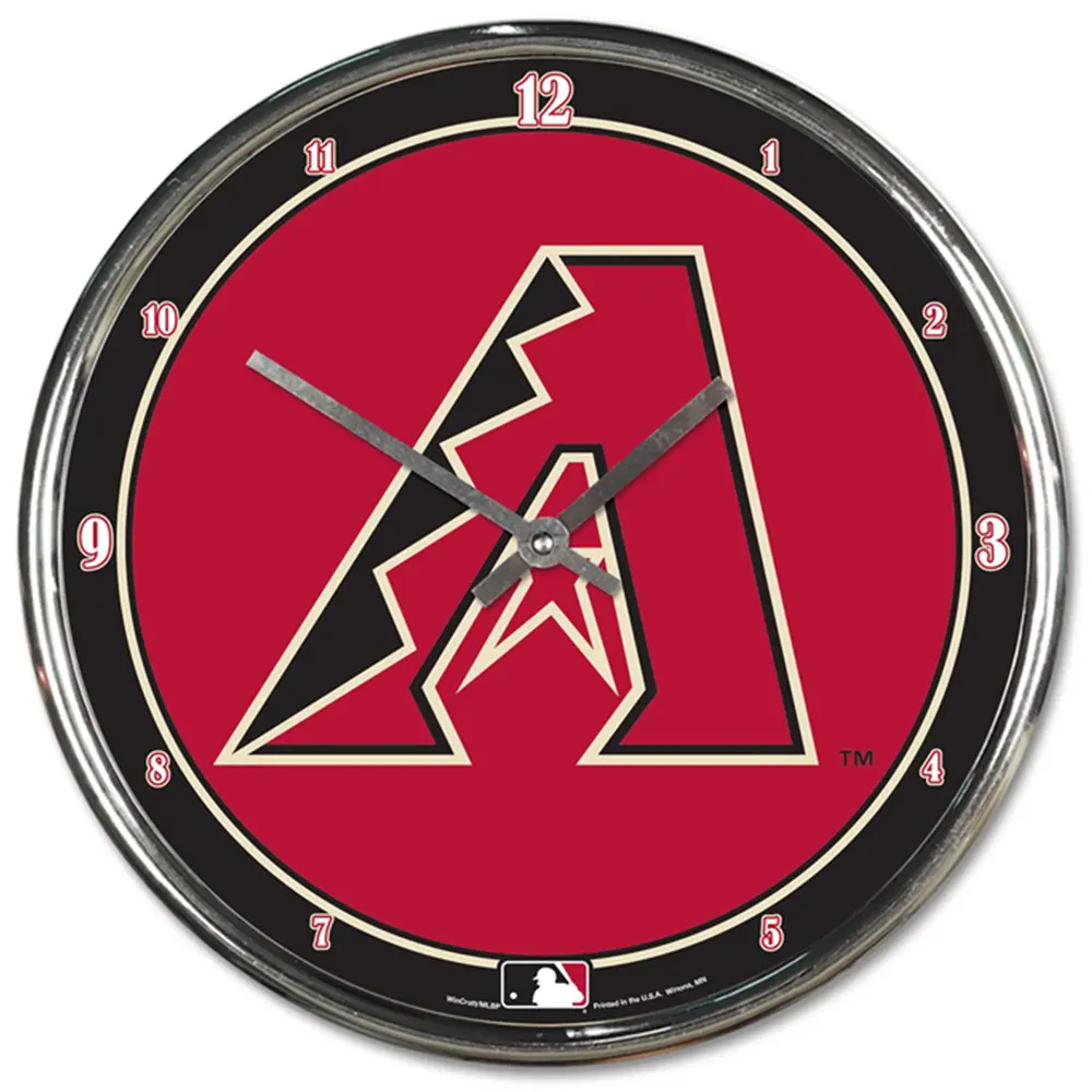 Horloge chromée WinCraft Arizona Diamondbacks 12"