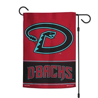 WinCraft Drapeau de jardin double face Arizona Diamondbacks 12 po x 18 po