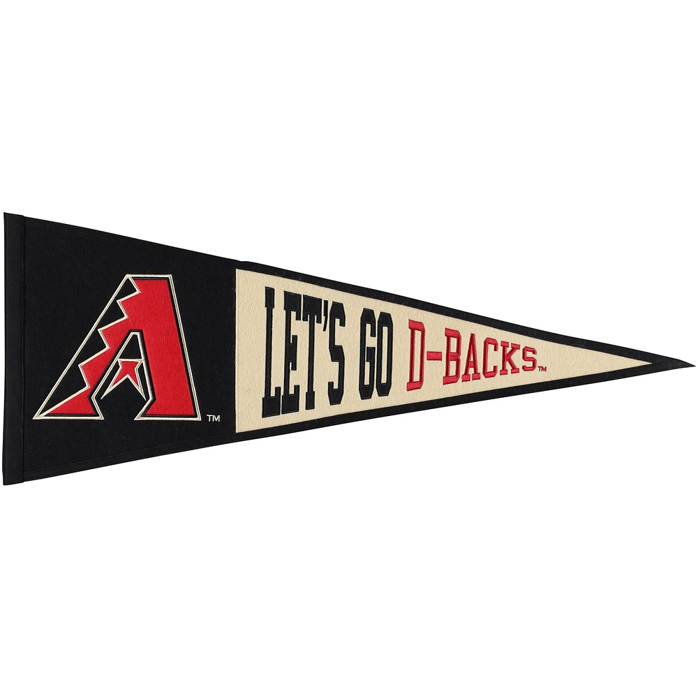 Fanion à slogan WinCraft Arizona Diamondbacks 13" x 32"