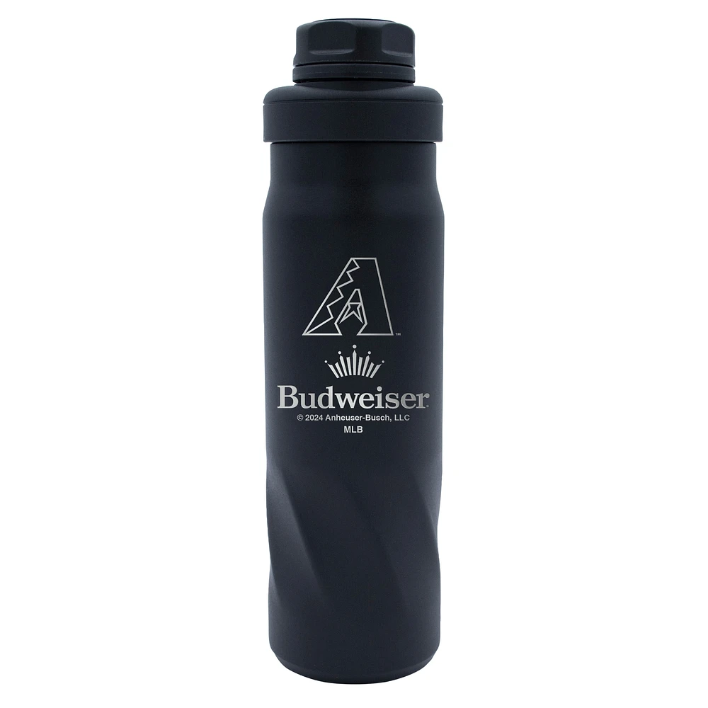 WinCraft  Arizona Diamondbacks 2024 MLB x Budweiser 20oz. Morgan Water Bottle