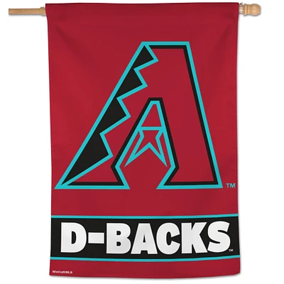 WinCraft Arizona Diamondbacks 28" x 40" Logo principal Bannière verticale simple face