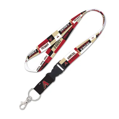 Arizona Diamondbacks WinCraft Color Block Lanyard with Detachable Buckle