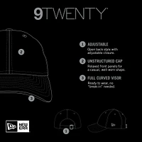 Women's New Era  Light Beige Arizona Diamondbacks Square Stitch 9TWENTY Adjustable Hat