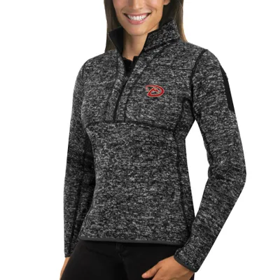 Arizona Diamondbacks Antigua Women's Fortune Half-Zip Pullover Sweater
