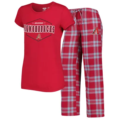 Louisville Cardinals Concepts Sport Women's Team Logo Brightside Top & Pants  Set - Cream