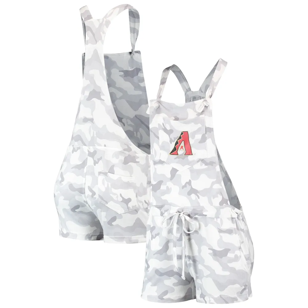 Concepts Sport Women's Gray Pittsburgh Pirates Camo Overall Romper