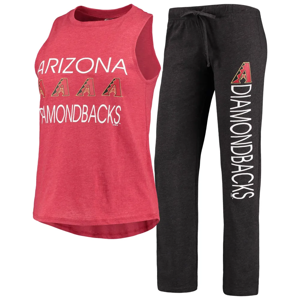 Lids Arizona Diamondbacks Concepts Sport Women's Satellite Muscle Tank Top  & Pants Sleep Set - Gray/Heathered Red