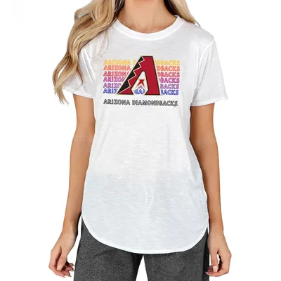 Women's Concepts Sport White St. Louis Cardinals Gable Knit T-Shirt Size: Large