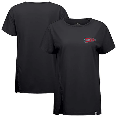 Women's Levelwear Black Arizona Diamondbacks Influx Rafters T-Shirt