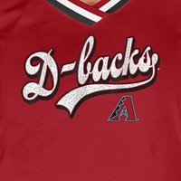Women's New Era Red Arizona Diamondbacks Gameday Raglan V-Neck T-Shirt