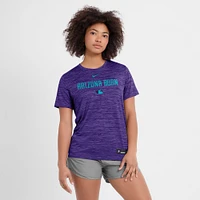 T-shirt Nike violet pour femme Arizona Diamondbacks 2025 City Connect Authentic Collection Velocity Performance