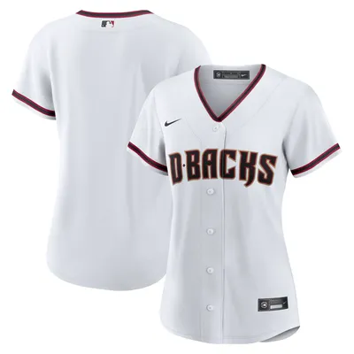 Miami Marlins Nike Home Blank Replica Jersey - White