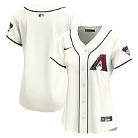 Maillot Nike Arizona Diamondbacks Domicile Limited Blanc pour Femme