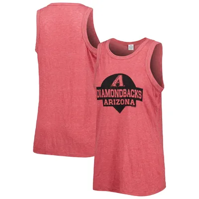 Arizona Diamondbacks Soft as a Grape Women's Tri-Blend Tank Top - Red