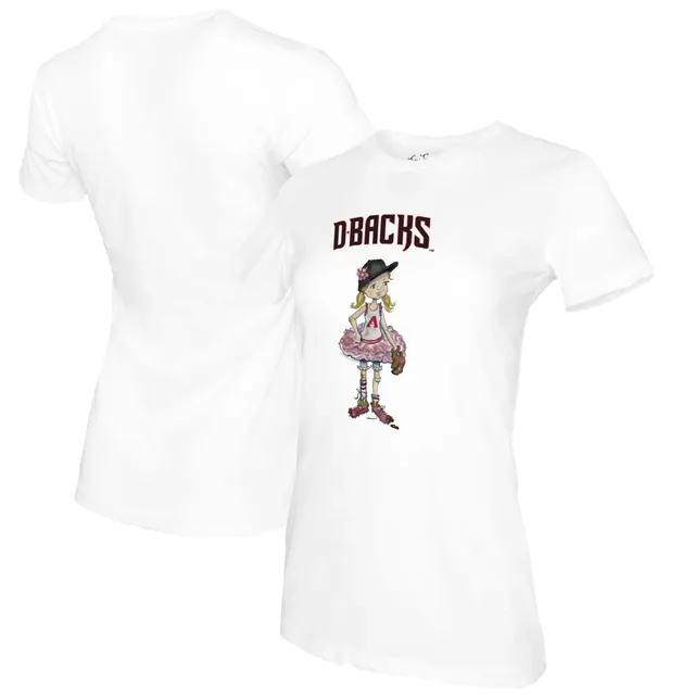 Lids Arizona Diamondbacks Tiny Turnip Women's Baseball Babes T-Shirt -  White