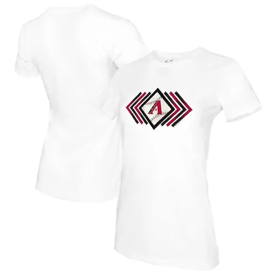 Lids Arizona Diamondbacks Tiny Turnip Youth Prism Arrows 3/4-Sleeve Raglan  T-Shirt - White/Black