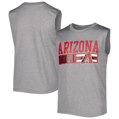 Arizona Diamondbacks Youth Sleeveless T-Shirt - Heather Gray