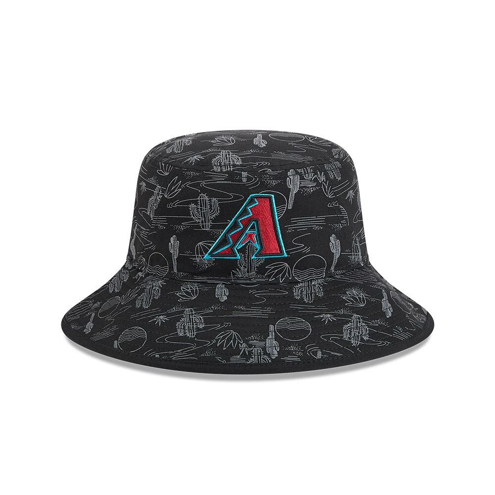 Bob imprimé intégral d'entraînement de printemps 2025 des Arizona Diamondbacks de New Era pour jeunes