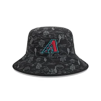 Bob imprimé intégral d'entraînement de printemps 2025 des Arizona Diamondbacks de New Era pour jeunes