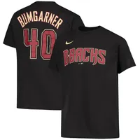 Men's Nike Madison Bumgarner Sand Arizona Diamondbacks City Connect Name &  Number T-Shirt